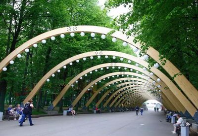 Веб-камера Москвы, парк Сокольники в реальном времени