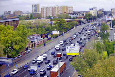 Веб-камера Москва, шоссе Энтузиастов - Пересечение с 3-м кольцом в реальном времени