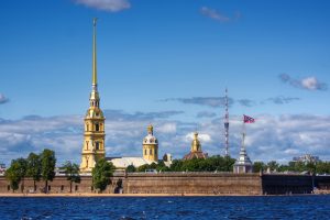 Веб-камера Петропавловская крепость, Санкт-Петербург в реальном времени